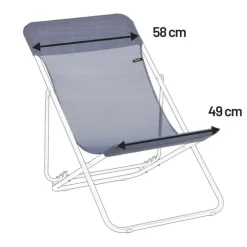 Tela di ricambio per MAXI-TRANSAT 62 cm LFM2655 Océan II-LaFuma