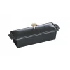 Terrina 30 x 11 cm Nera in Ghisa-Staub Discount