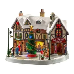 The Bell & Thistle Tavern con Alimentatore 4.5V Cod. 05682-Lemax Discount