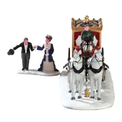 The Duchess Arrives Set of 2 Cod. 73309-Lemax Clearance