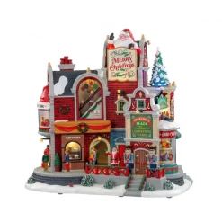 Tinseltown Plaza con Alimentatore 4.5V Cod. 05700-Lemax Discount