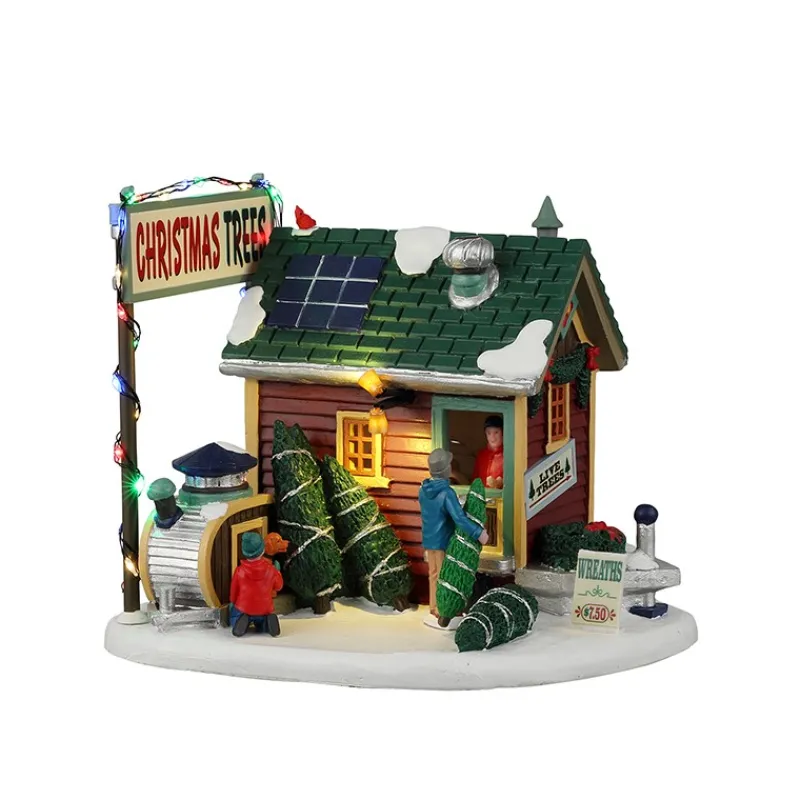 Tiny House Tree Lot B/O 4.5V Cod. 25901-Lemax Discount