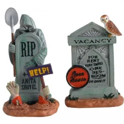 Tombstone Duo Set Of 2 Cod. 14831-Lemax