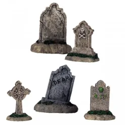 Tombstones Set Of 5 Cod. 44145-Lemax Hot