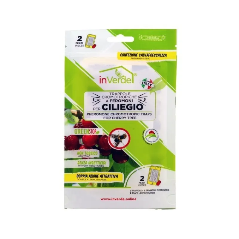 Trappola Adesive Cromotropica per Ciliegio-InVerde Hot