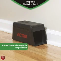 Trappola elettrica per ratti VICTOR-SBM New