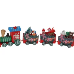 Trenino in Legno 20 cm. Pezzo Singolo-Koopman Discount