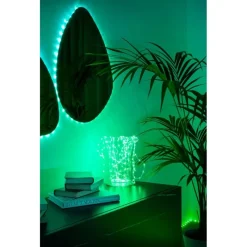 DOTS Striscia 20 m 400 Led RGB BT + WiFi Cavo Nero-Twinkly Sale
