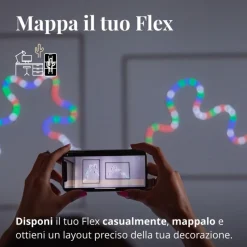FLEX Tubo Flessibile 2 m 192 Led RGB BT + WiFi-Twinkly Sale
