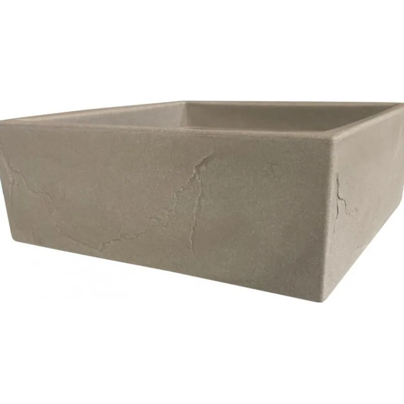 Vaso Ardesia Cubo Basso-Vasar Online