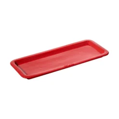 Vassoio da Portata 36 x 14 cm Rosso in Ceramica-Staub Outlet