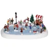 Village Skating Pond con Alimentatore 4.5V Cod. 94048-Lemax Hot
