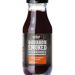 Weber Bourbon Smoked Steaksauce - 240 Ml-Bickery Weber Clearance