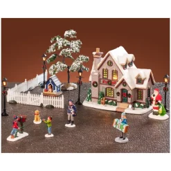 White Christmas Set con Alimentatore 4.5V Cod. 56671-Lemax Sale