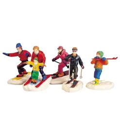 Winter Fun Figurines Set of 5 Cod. 92357-Lemax Discount