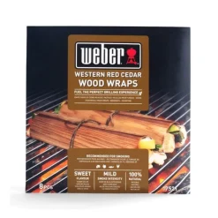 Wraps Da Affumicatura - Cedro Rosso del Pacifico Cod. 17521-Weber Discount