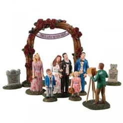 Zombie Wedding Party Set Of 9 Cod. 23587-Lemax